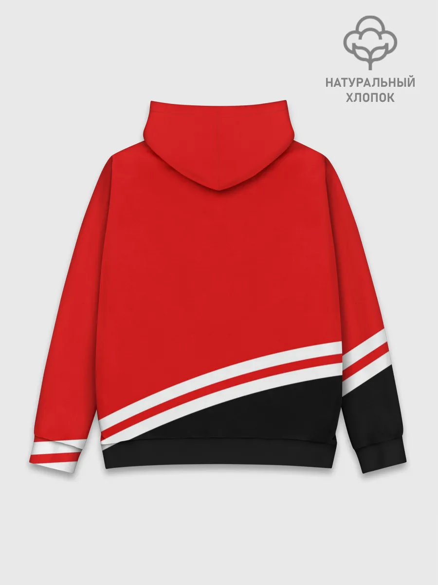 Худи мужской база хлопок / Оттава Сенаторз.