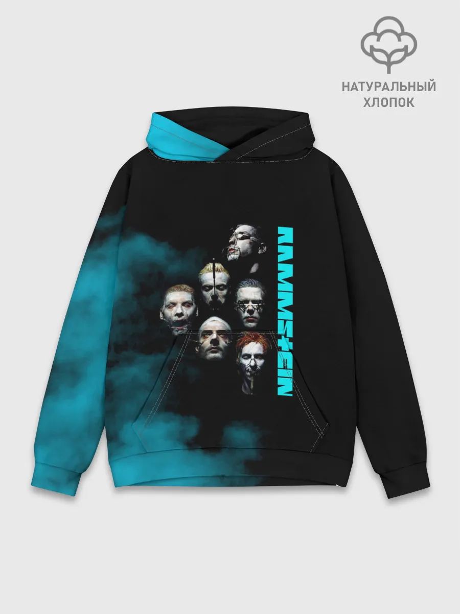 Худи мужской база хлопок / Группа Rammstein
