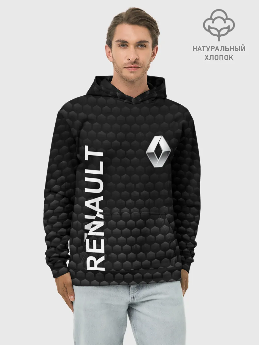 Худи мужской база хлопок / Рено, Renault