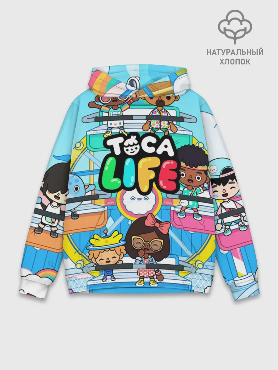 Худи мужской база хлопок / Toca Boca | Тока Бока аттракцион