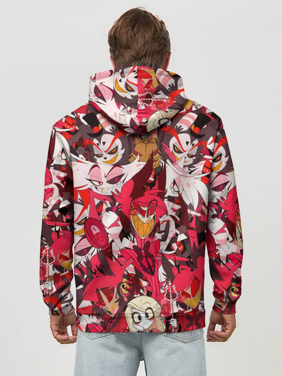 Худи мужской база хлопок / ОТЕЛЬ ХАЗБИН ПЕРСОНАЖИ МУЛЬТФИЛЬМА