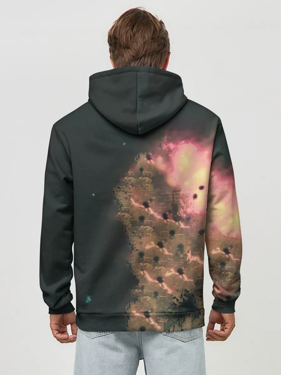 Худи мужской база хлопок / Моя банда Раст