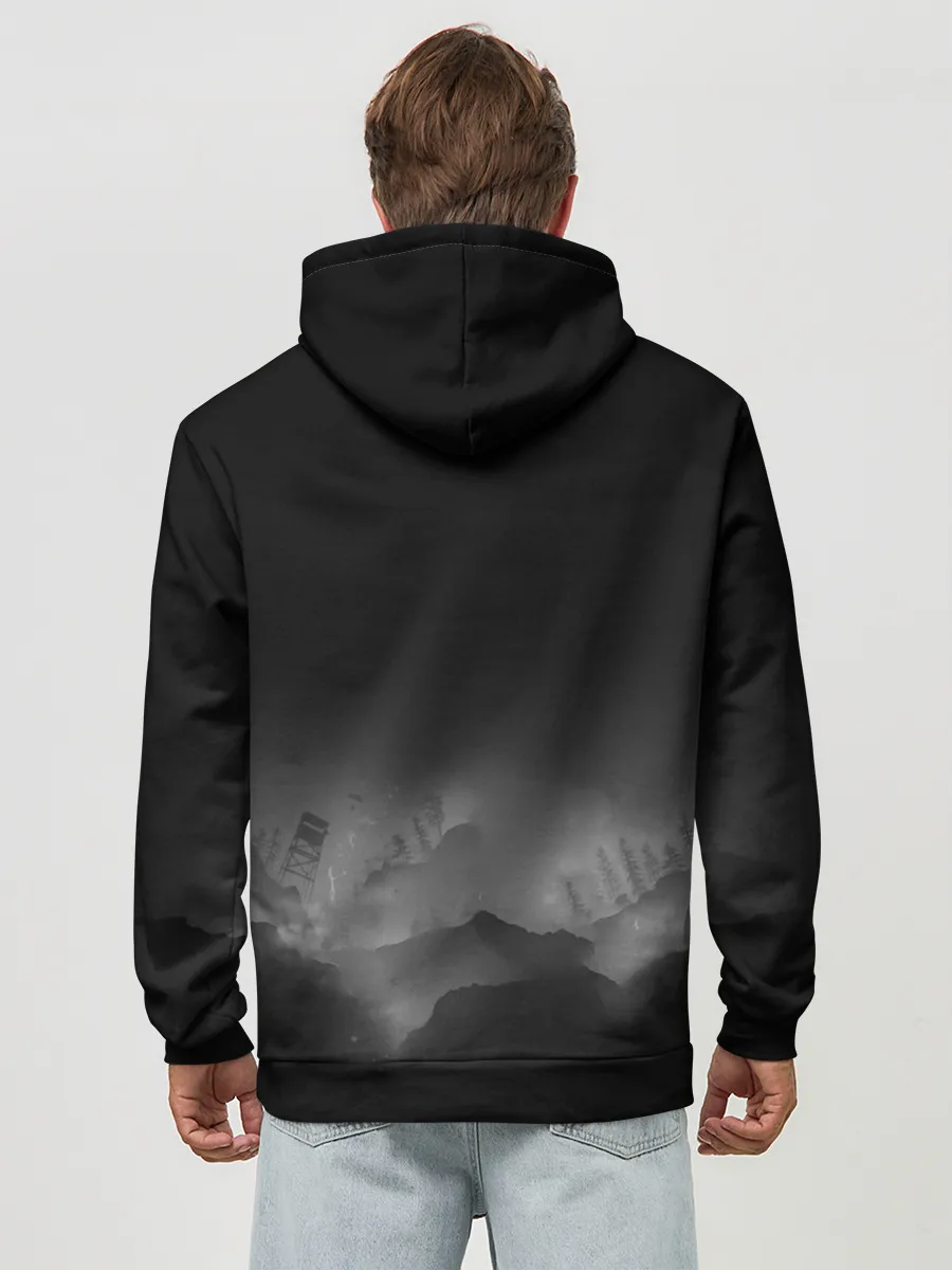 Худи мужской база хлопок / Работяга из Раста