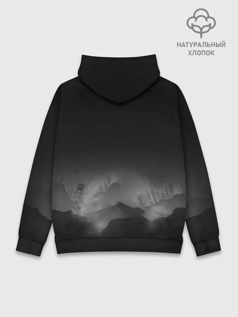 Худи мужской база хлопок / Работяга из Раста