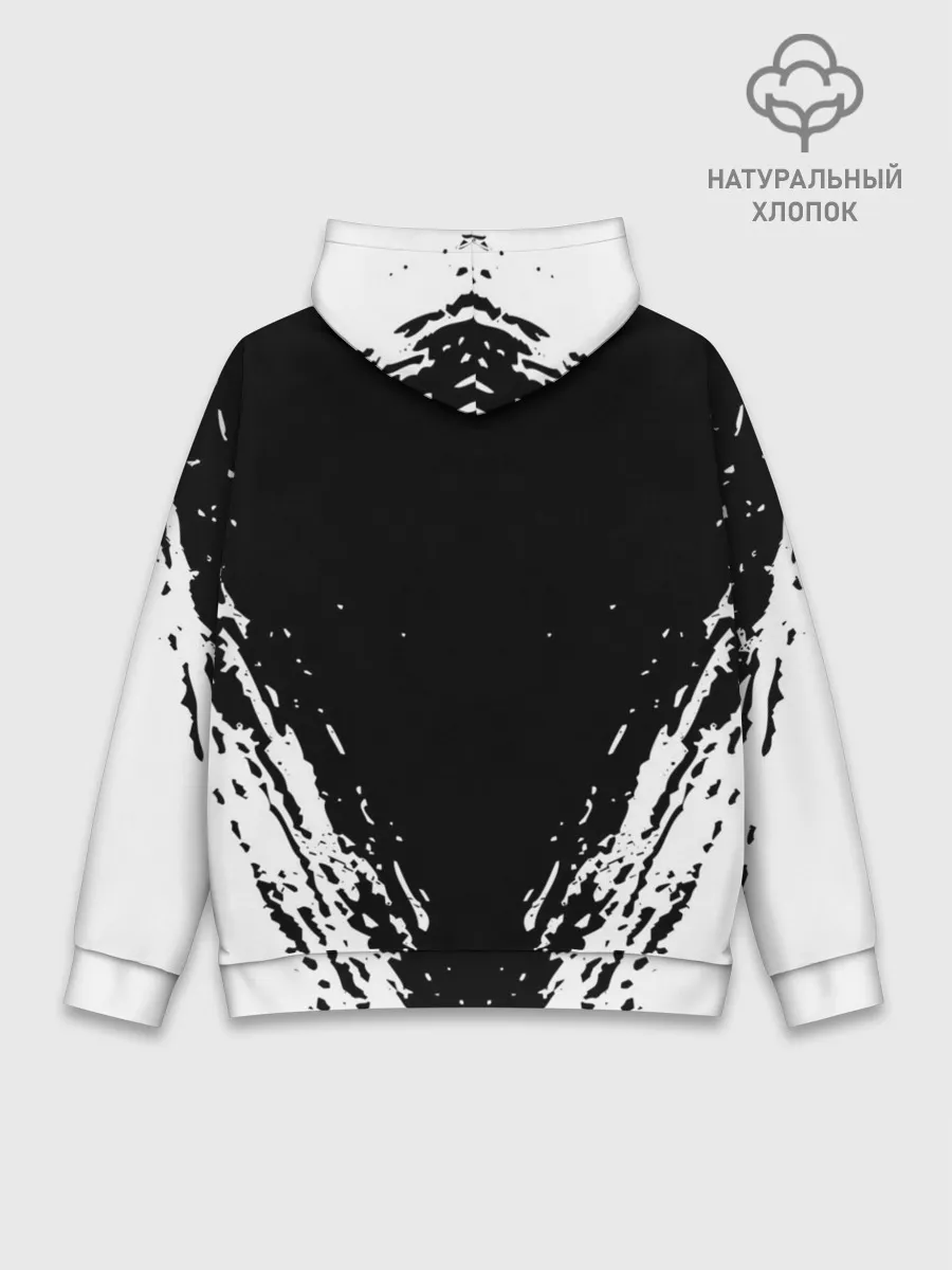 Худи мужской база хлопок / Мяуталлика / Meowtallica.