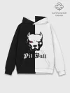Худи мужской база хлопок / Pit Bull