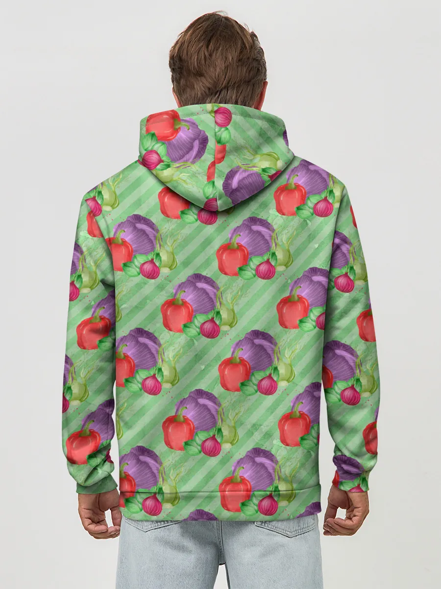 Худи мужской база хлопок / Vegan | Огород