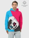 Худи мужской база хлопок / New Marshmello