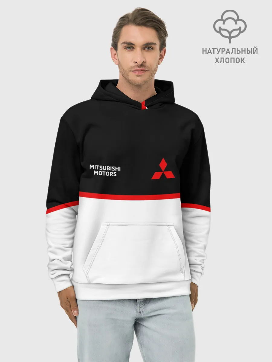 Худи мужской база хлопок / Mitsubushi | Два цвета