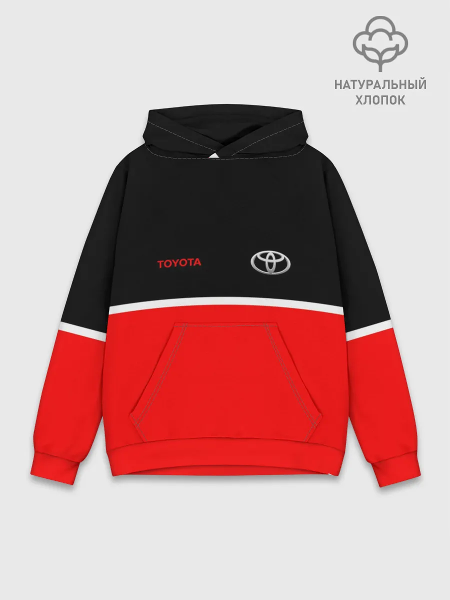 Худи мужской база хлопок / Toyota | Два цвета