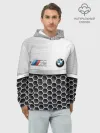 Худи мужской база хлопок / BMW | Стальная решетка