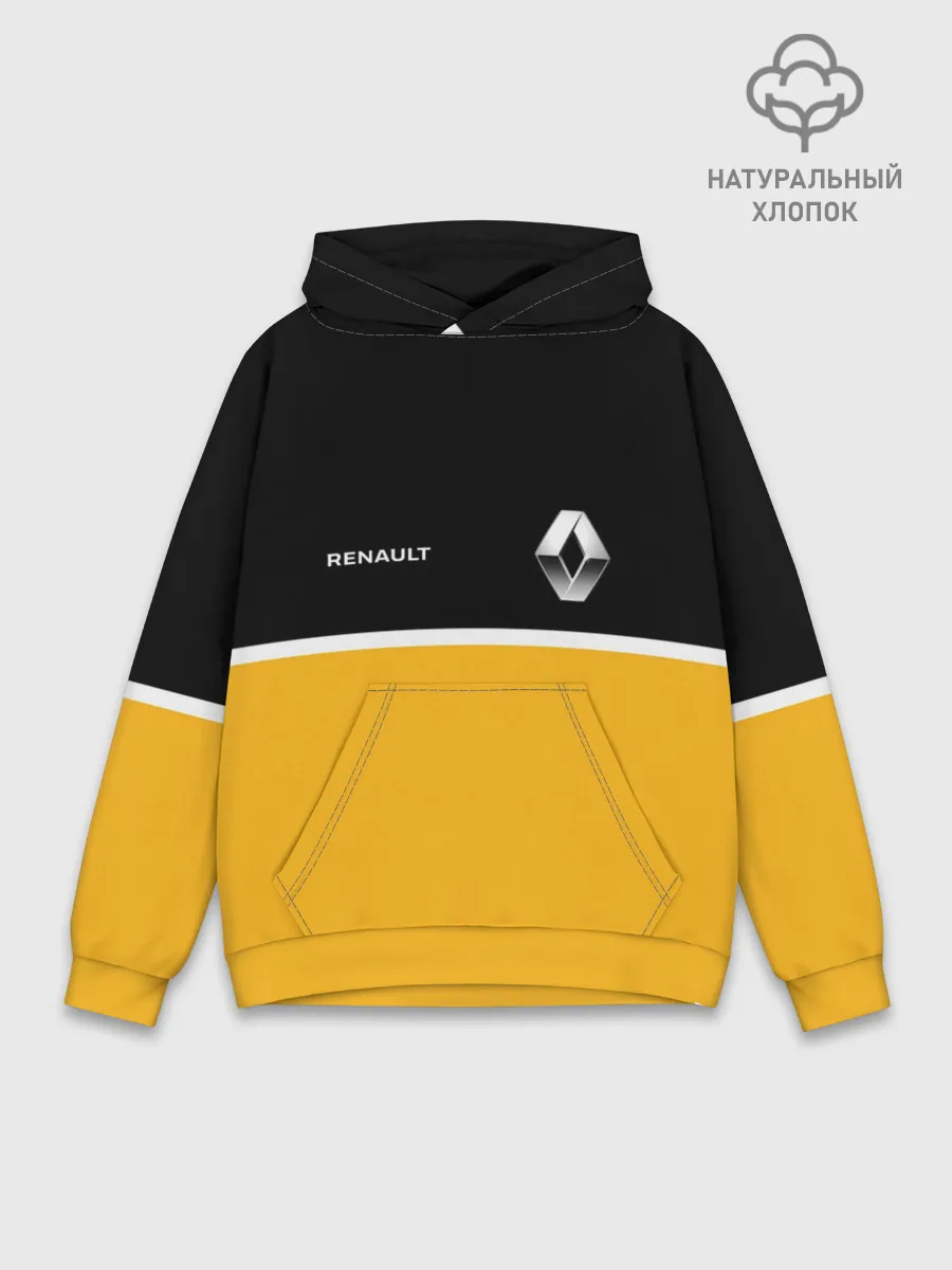 Худи мужской база хлопок / Renault | Два цвета