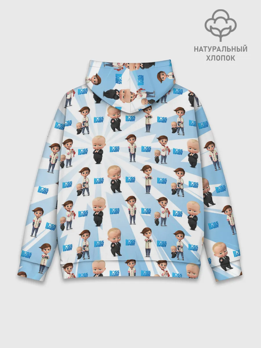 Худи мужской база хлопок / Boss Baby