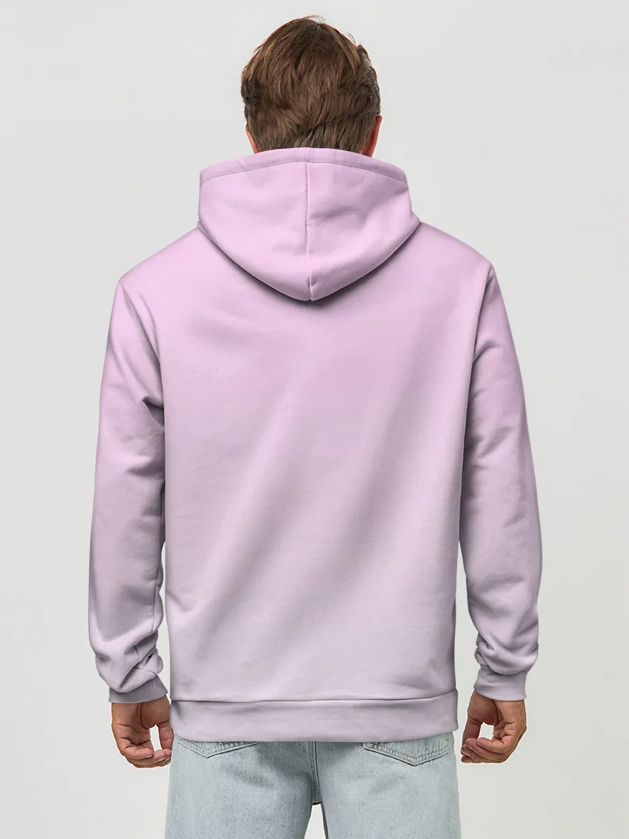 Худи мужской база хлопок / Всё клубнично