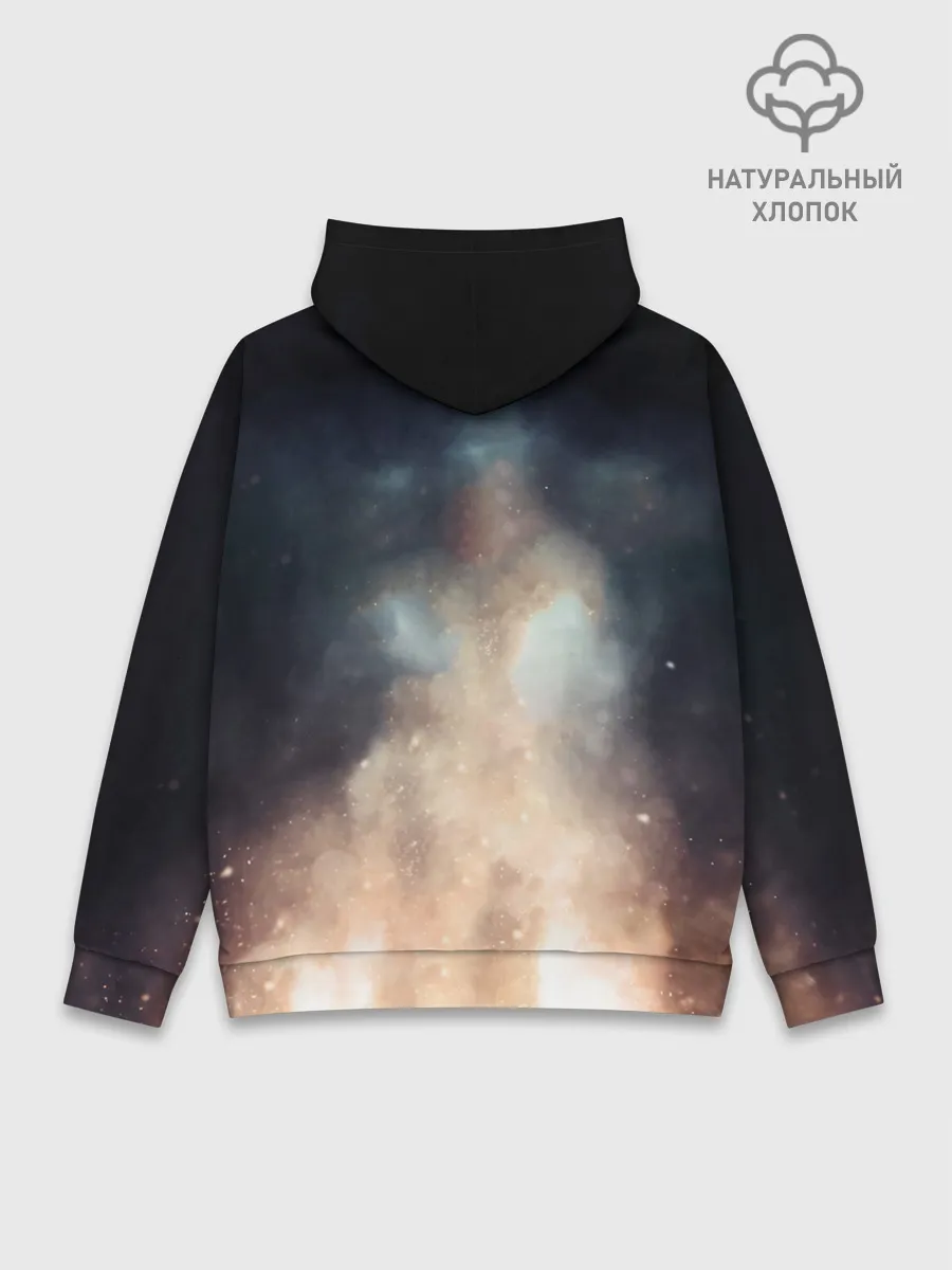 Худи мужской база хлопок / Да начнётся битва