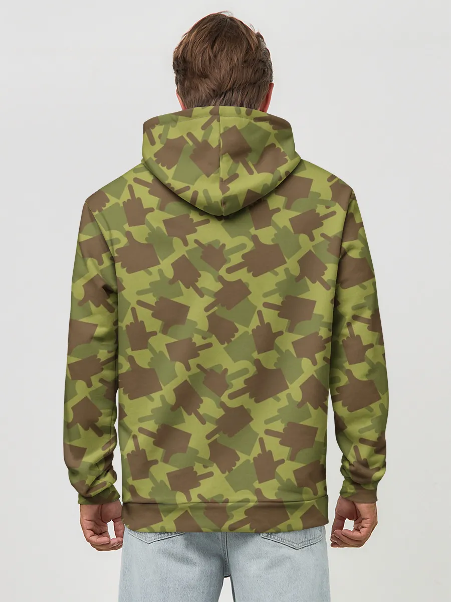 Худи мужской база хлопок / FUCK