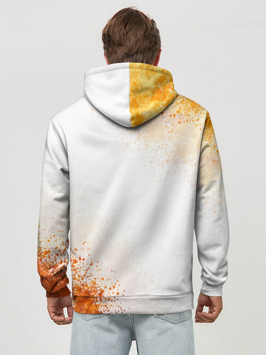 Худи мужской база хлопок / ЭЛОЙ | ГОРИЗОНТ НУЛЕВОЙ РАССВЕТ