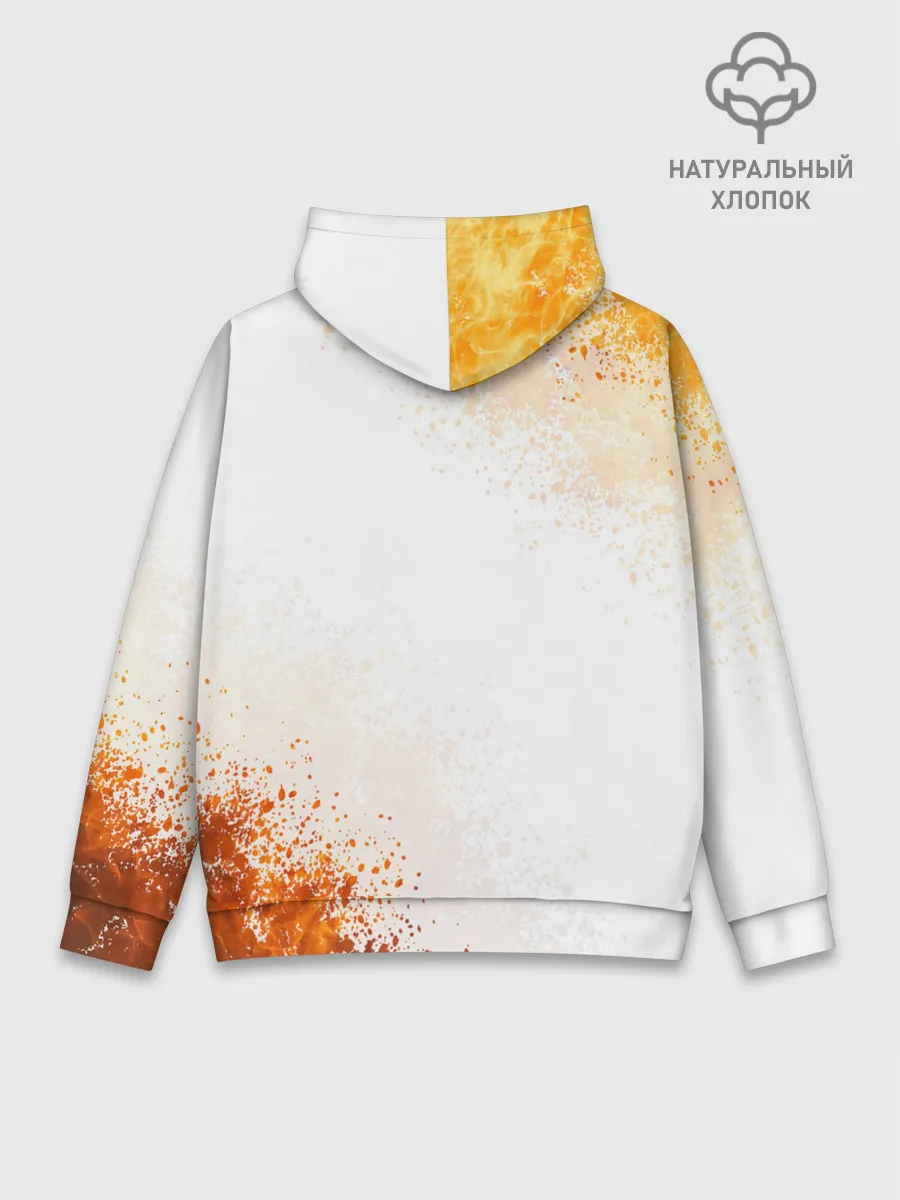 Худи мужской база хлопок / ЭЛОЙ | ГОРИЗОНТ НУЛЕВОЙ РАССВЕТ