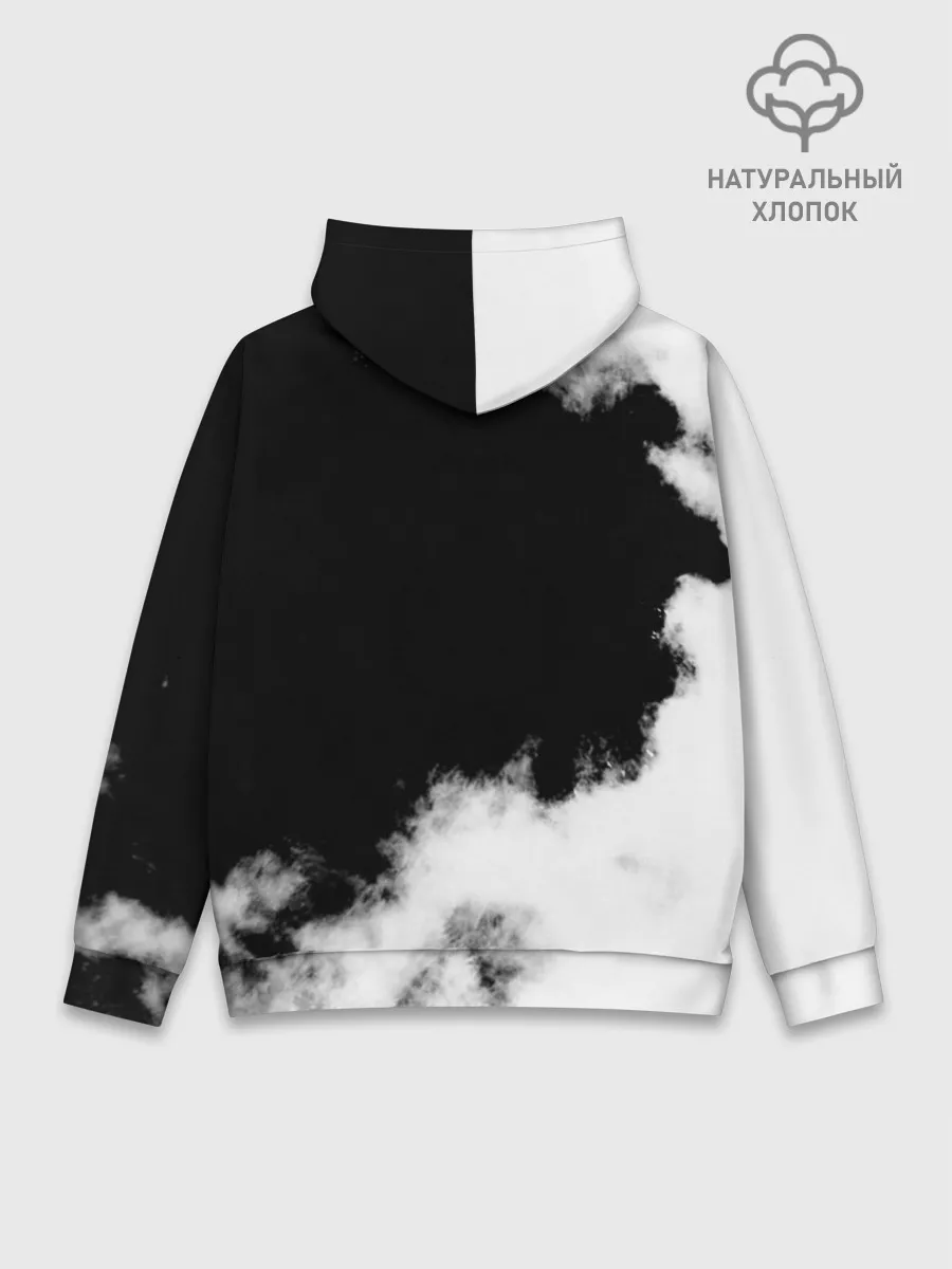 Худи мужской база хлопок / Все пацаны на черном фоне Южный Парк