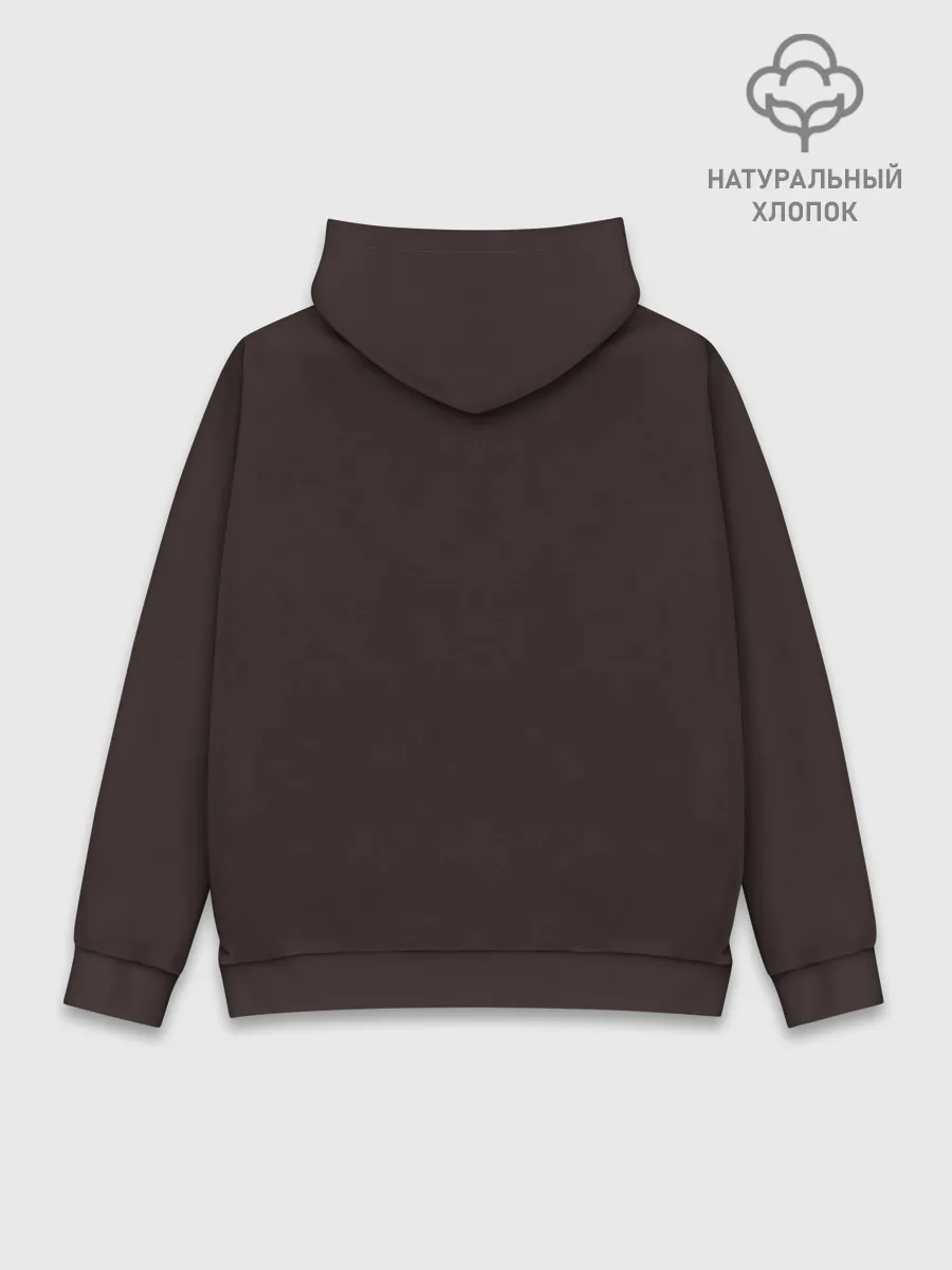 Худи мужской база хлопок / Котенок Ми