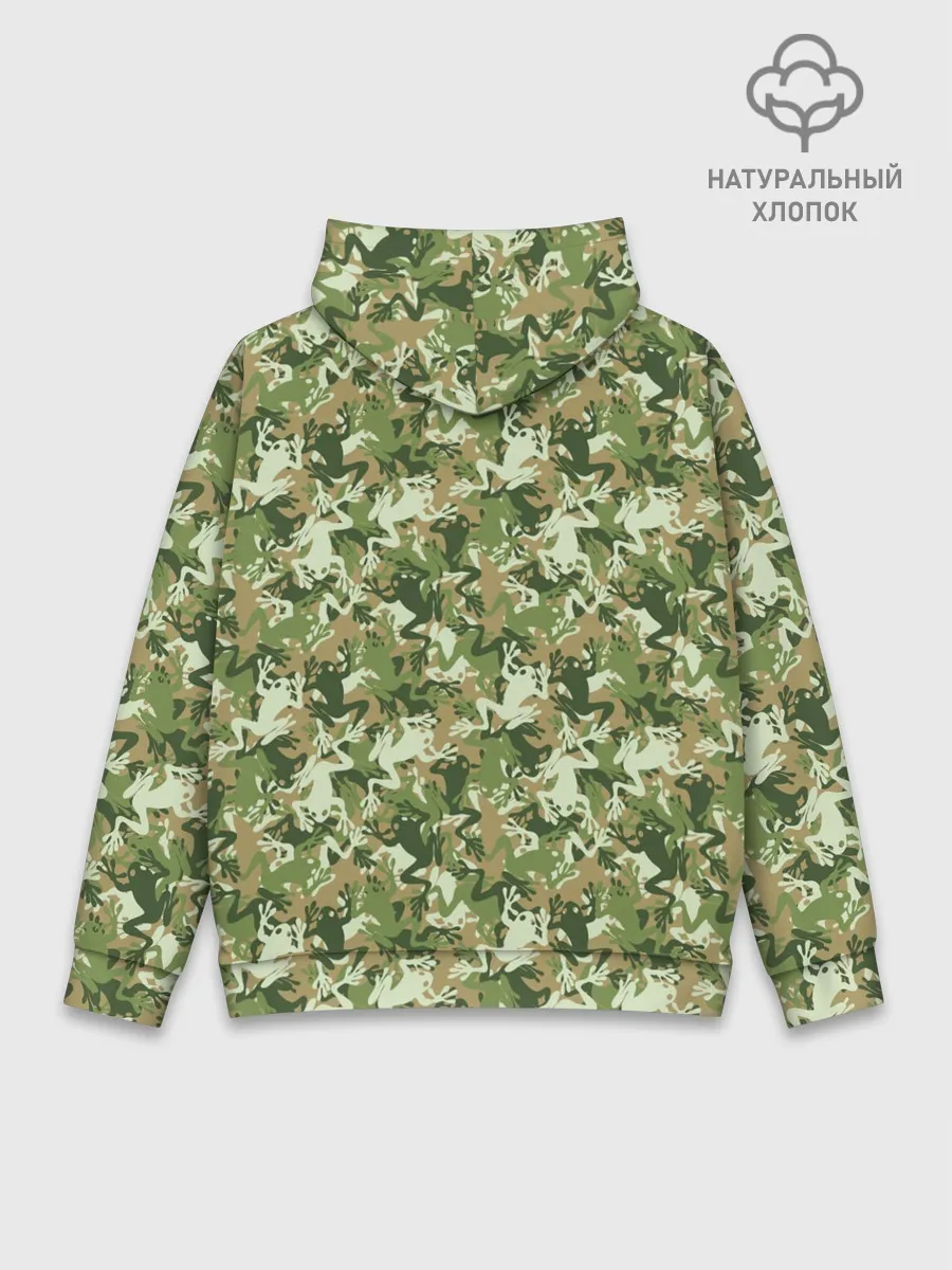 Худи мужской база хлопок / Лягушки