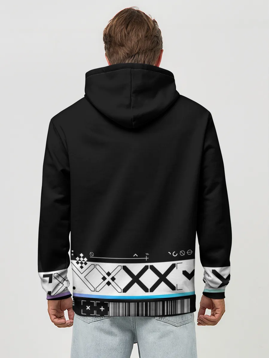 Худи мужской база хлопок / Printstream | Поток информации | CS:GO