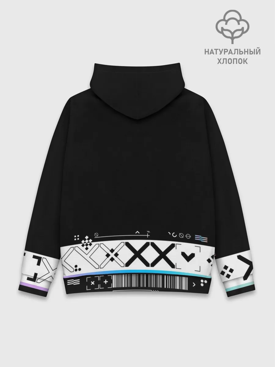 Худи мужской база хлопок / Printstream | Поток информации | CS:GO