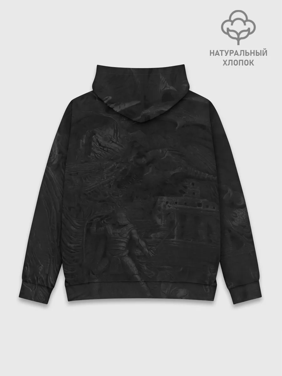 Худи мужской база хлопок / Фреска из Скайрима