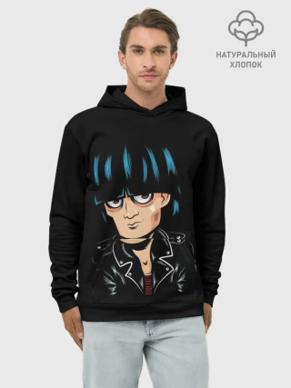 Худи мужской база хлопок / Джоуи Рамон