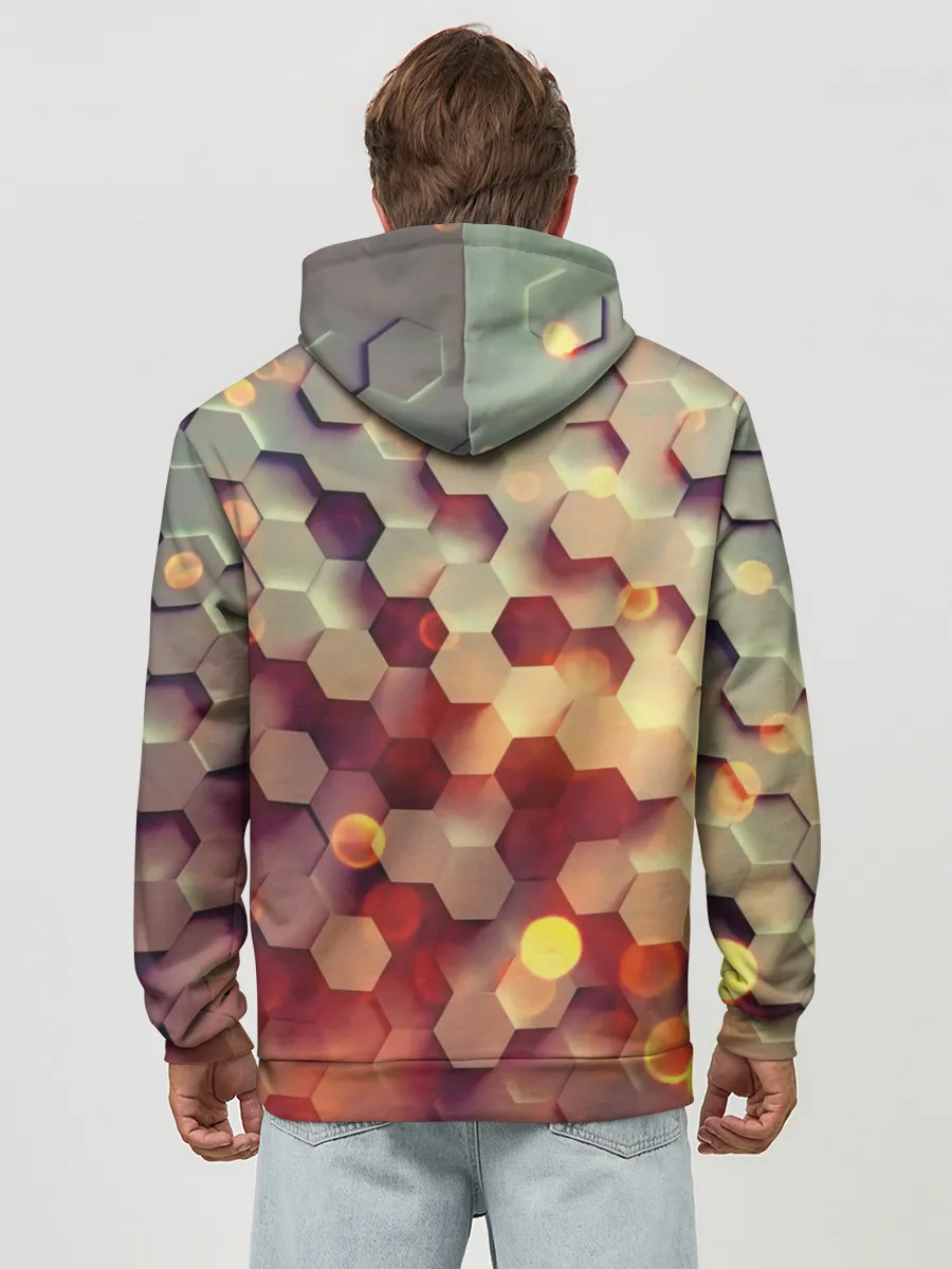 Худи мужской база хлопок / 3Д фигуры