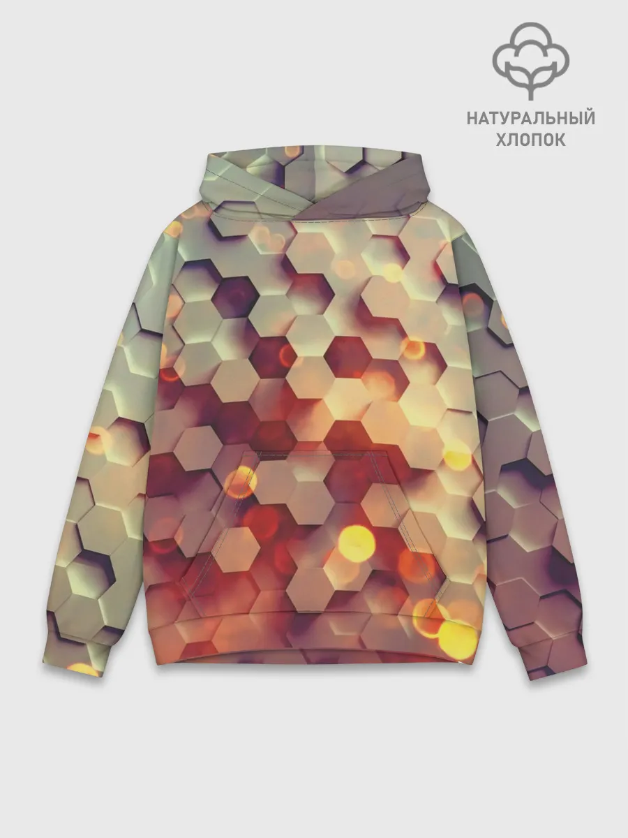 Худи мужской база хлопок / 3Д фигуры