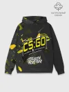 Худи мужской база хлопок / Новая эра CS:GO