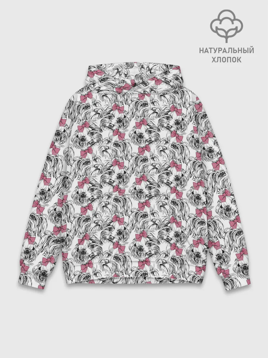 Худи мужской база хлопок / Мальтийская Болонка