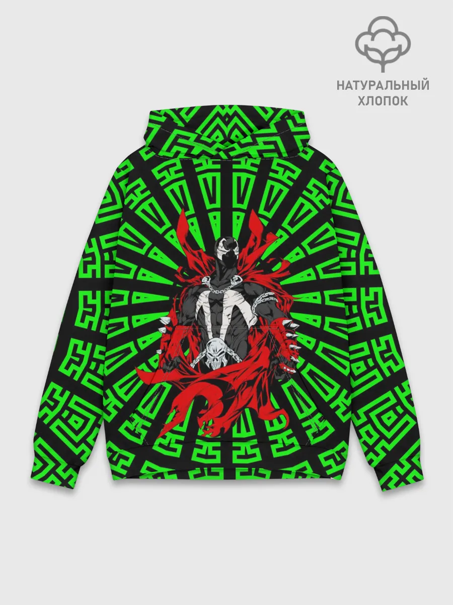 Худи мужской база хлопок / Спаун Эл Симмонс