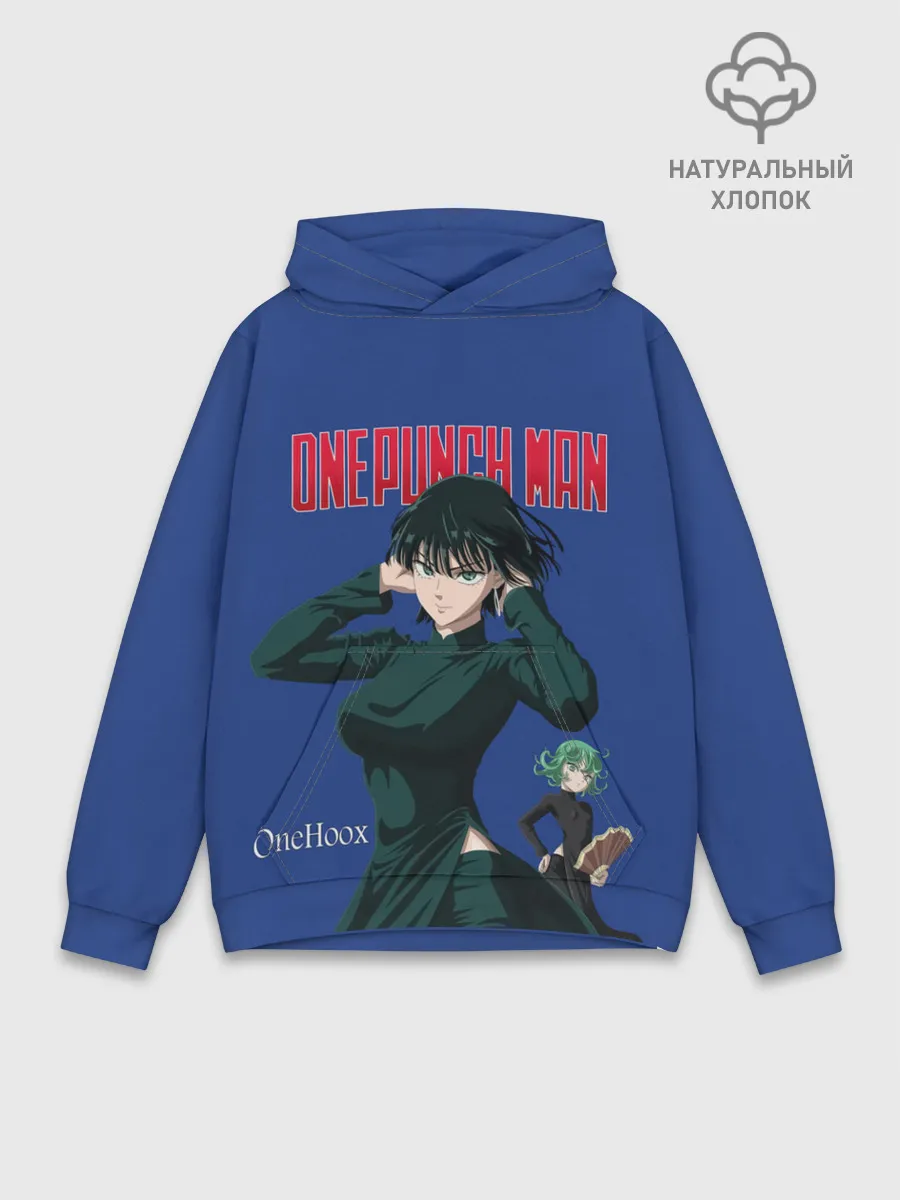 Худи мужской база хлопок / One Punch-Man Госпожа Метель