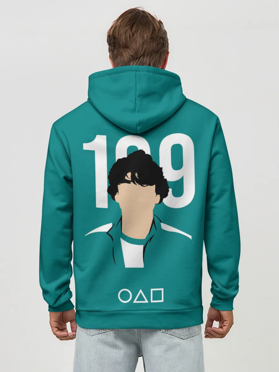 Худи мужской база хлопок / Игра в кальмара: Али Абдул 199