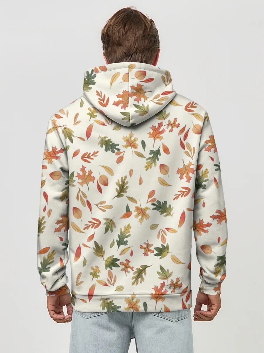 Худи мужской база хлопок / Тёплая осень