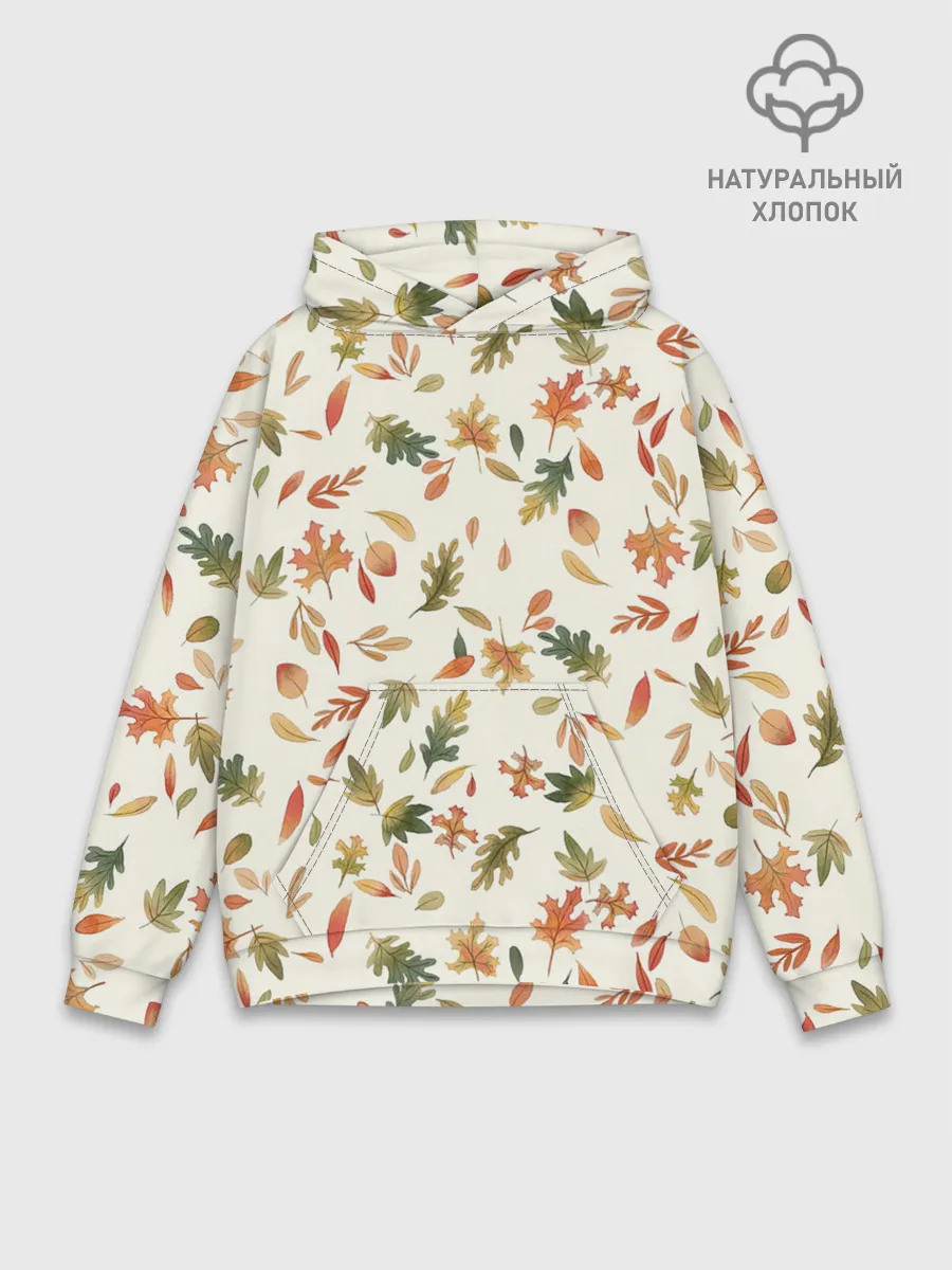 Худи мужской база хлопок / Тёплая осень