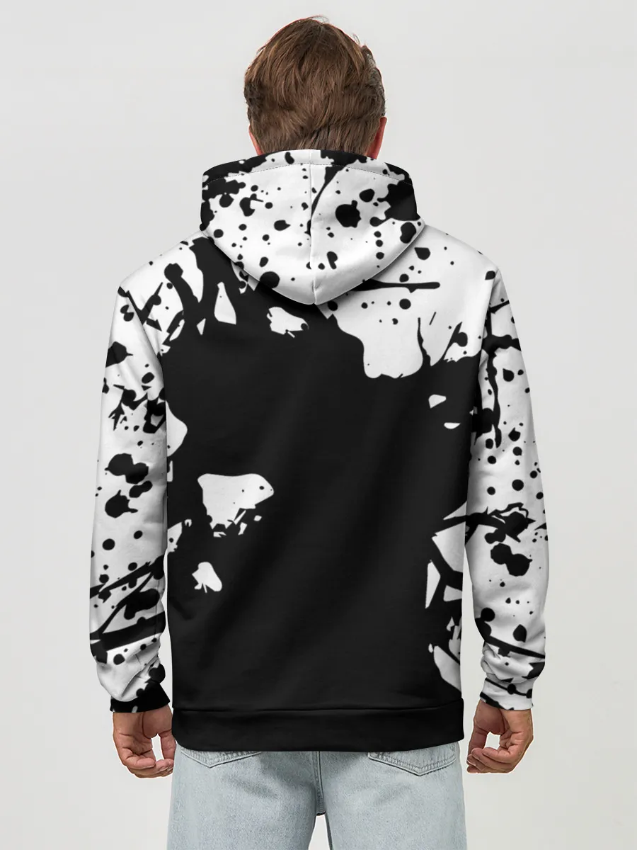 Худи мужской база хлопок / Velial Squad свет или тьма,