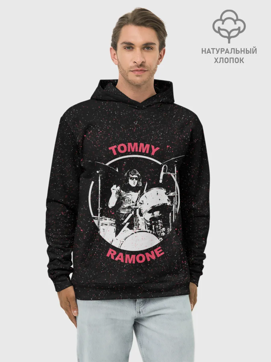 Худи мужской база хлопок / Tommy Ramone