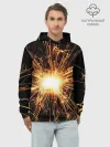 Худи мужской база хлопок / фейерверк души