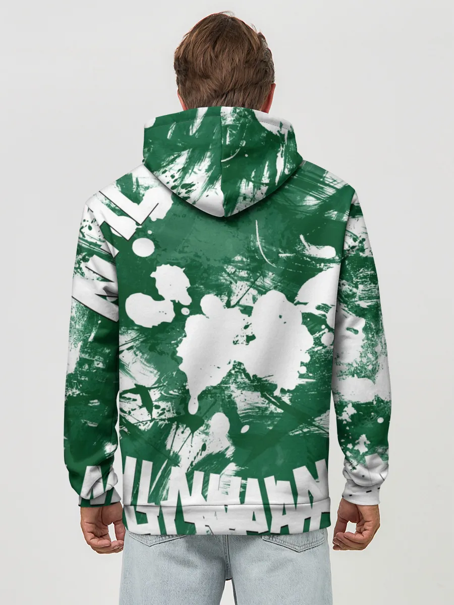 Худи мужской база хлопок / Minnesota Wild, Миннесота Уайлд