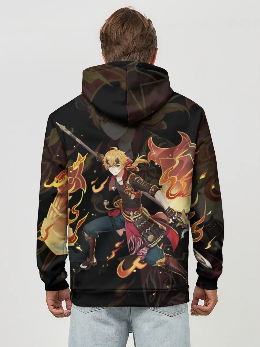 Худи мужской база хлопок / ТОМА | THOMA | ИНАДЗУМА