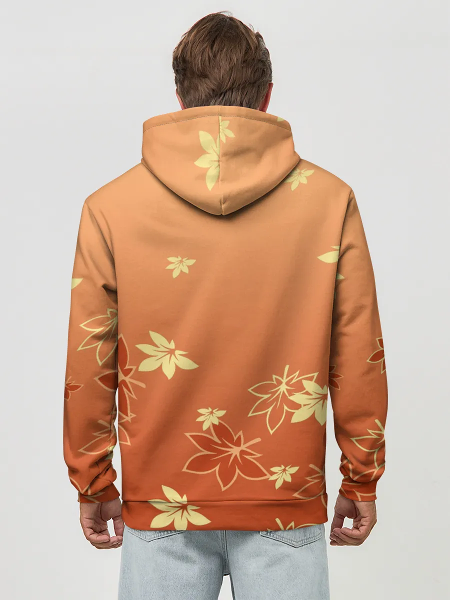 Худи мужской база хлопок / КАДЗУХА | KAZUHA | КРАСНЫЙ КЛЕН