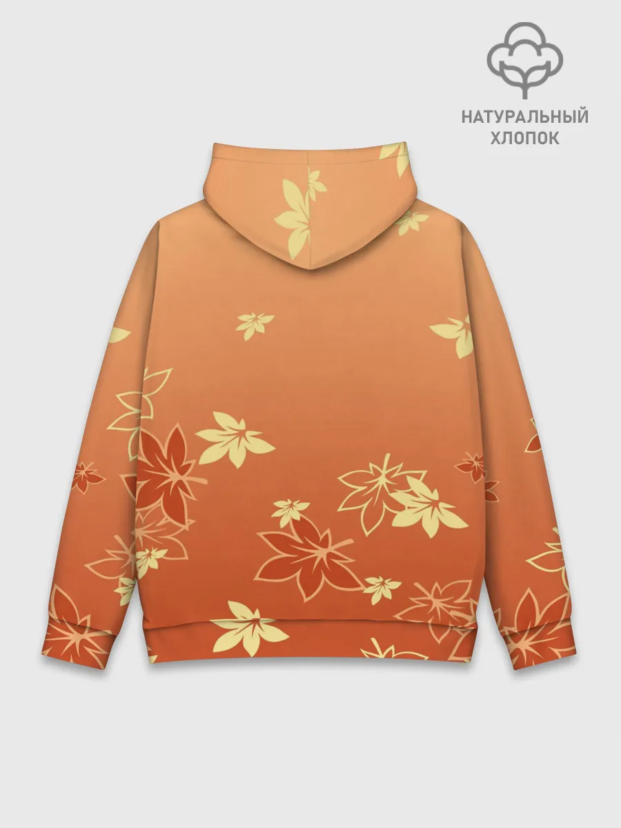 Худи мужской база хлопок / КАДЗУХА | KAZUHA | КРАСНЫЙ КЛЕН