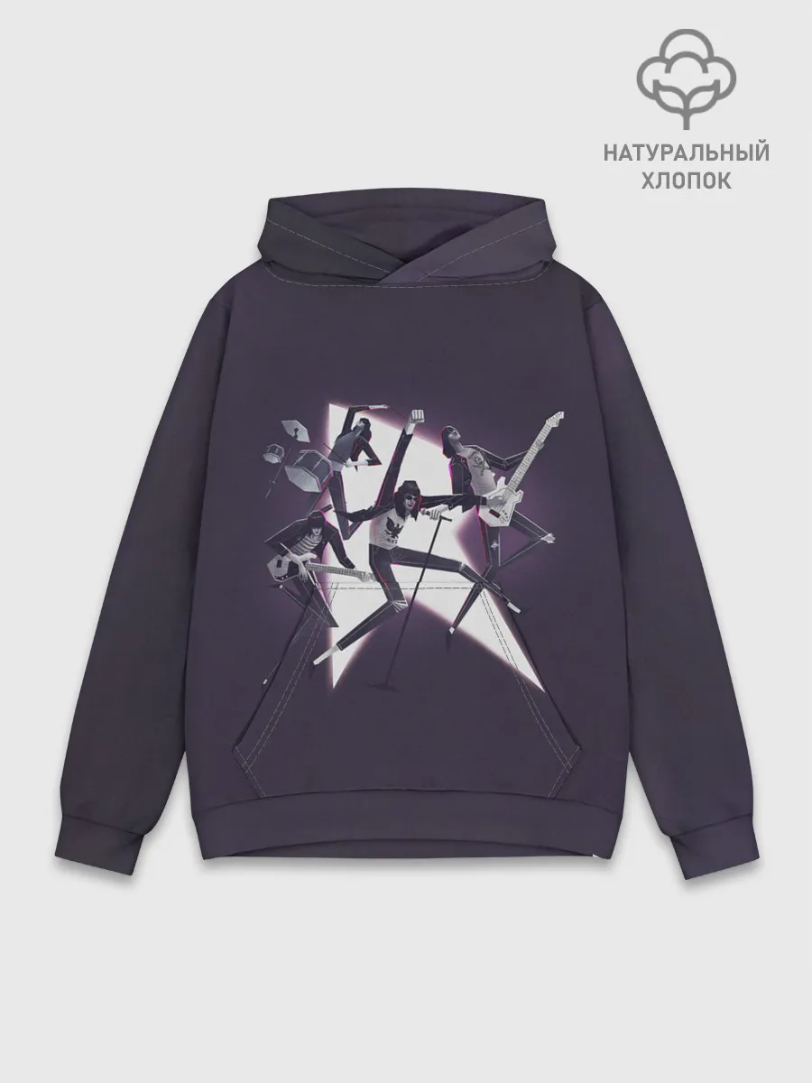 Худи мужской база хлопок / Punk stars