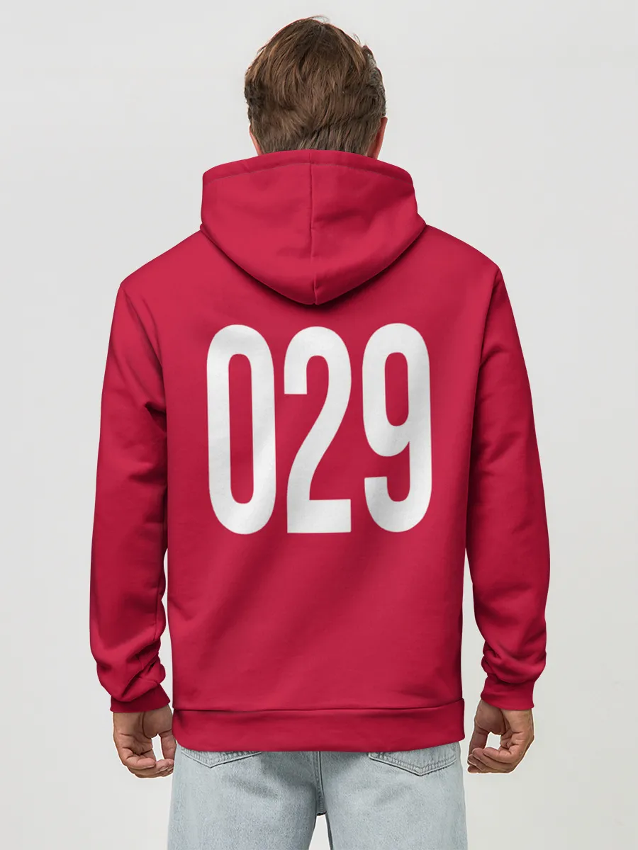 Худи мужской база хлопок / Squid game: guard 029/policeman