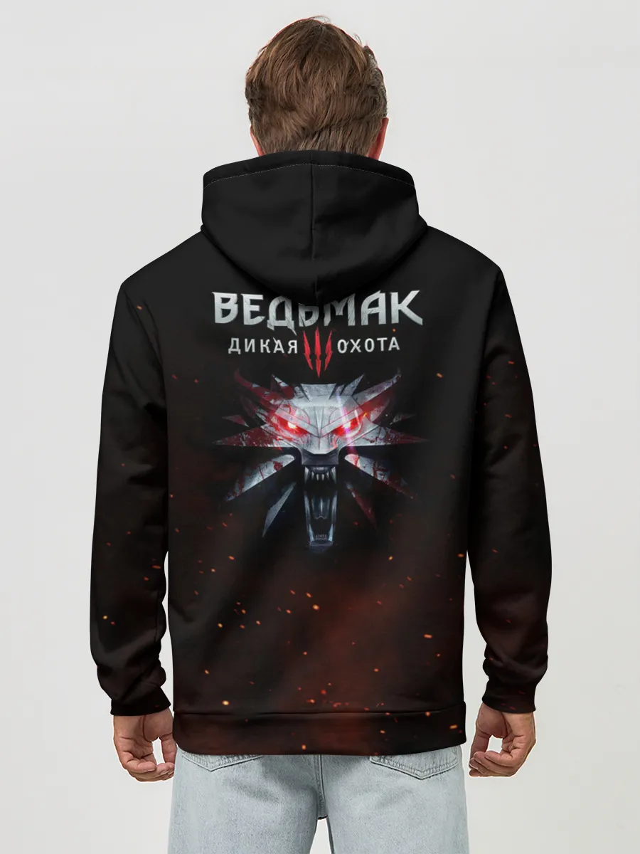 Худи мужской база хлопок / Yennefеr