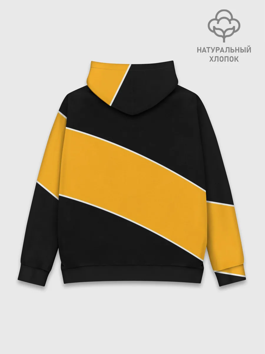 Худи мужской база хлопок / Бостон Брюинз, Boston Bruins