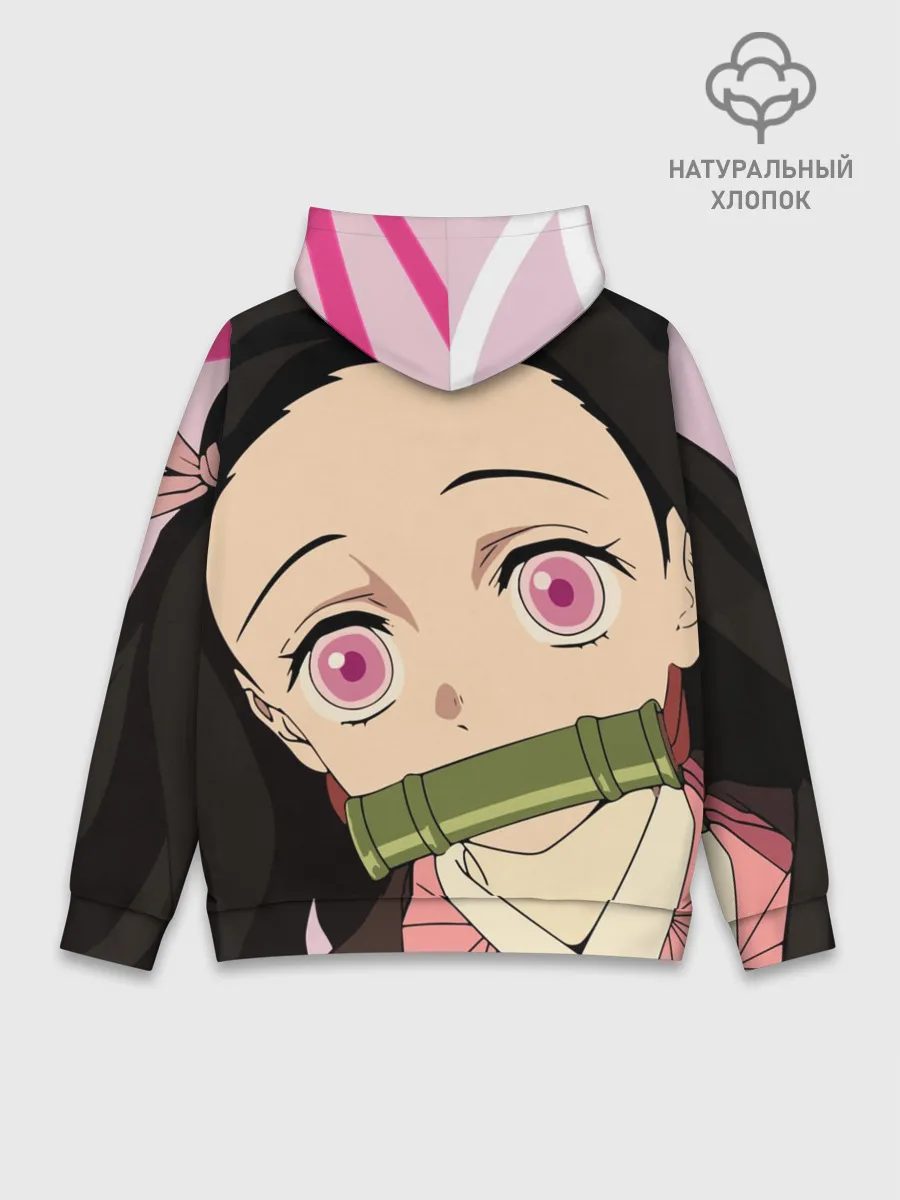 Худи мужской база хлопок / Незуко, Nezuko